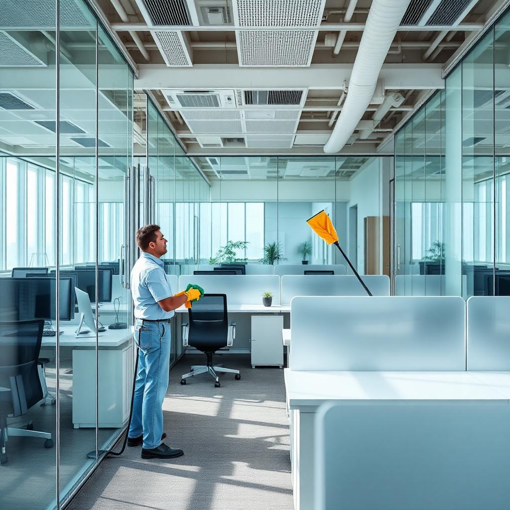 Clean modern commercial office space in Los Angeles