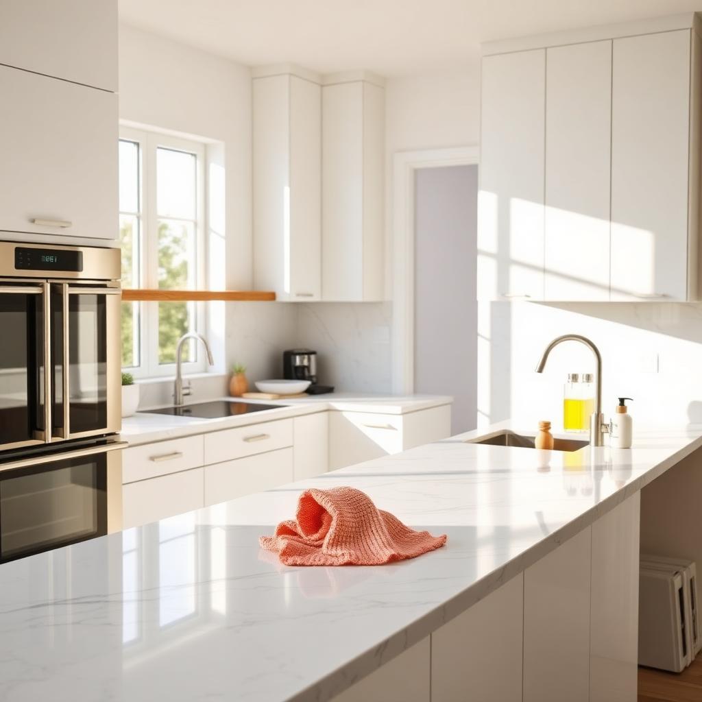 Spotless home interior after a deep clean